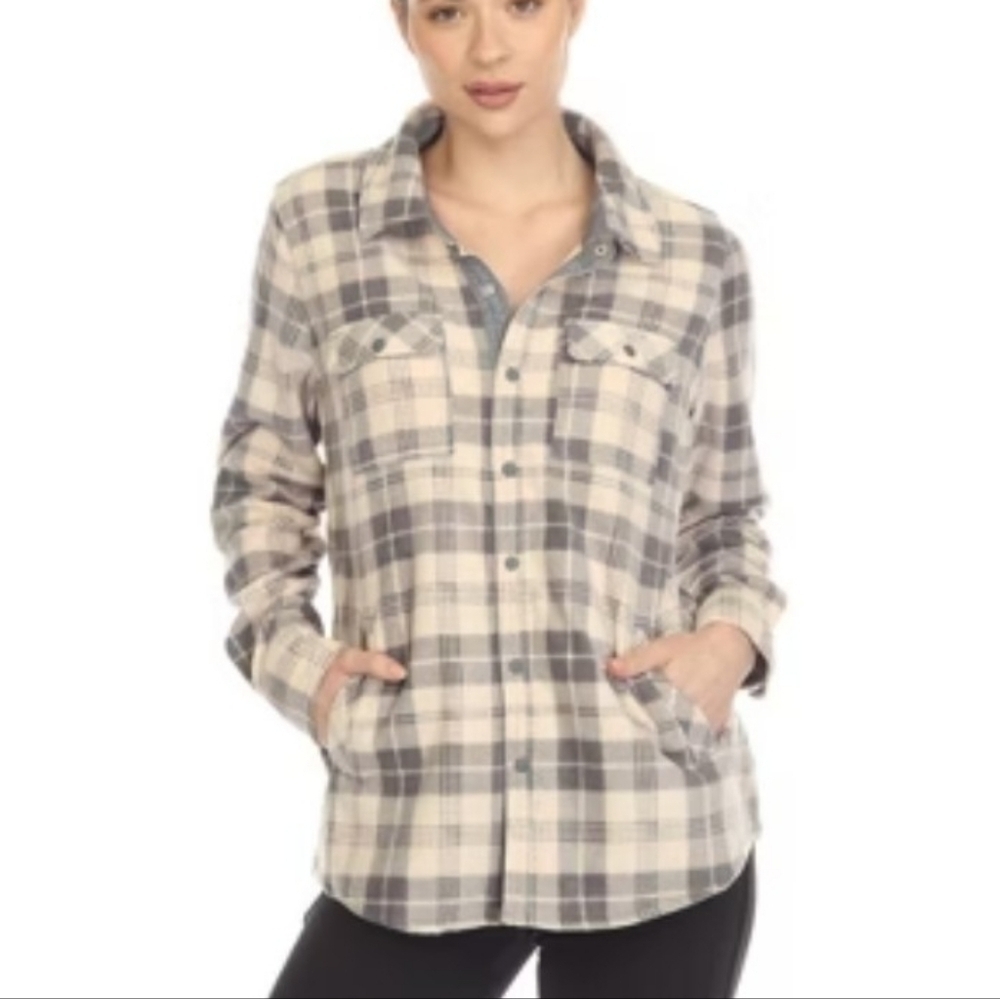 ONEILL Plaid Button-Up Shirt.Size L - Picture 12 of 12